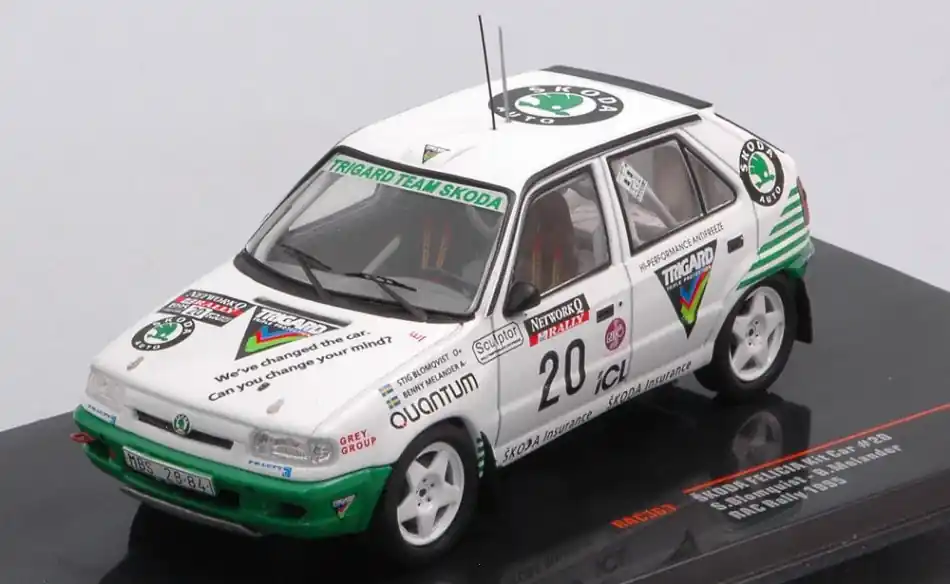 Skoda Felicia Kit Car n.20 Rac rally 1995 S. Blomqvist / B. Melander Biztonságos fizetés