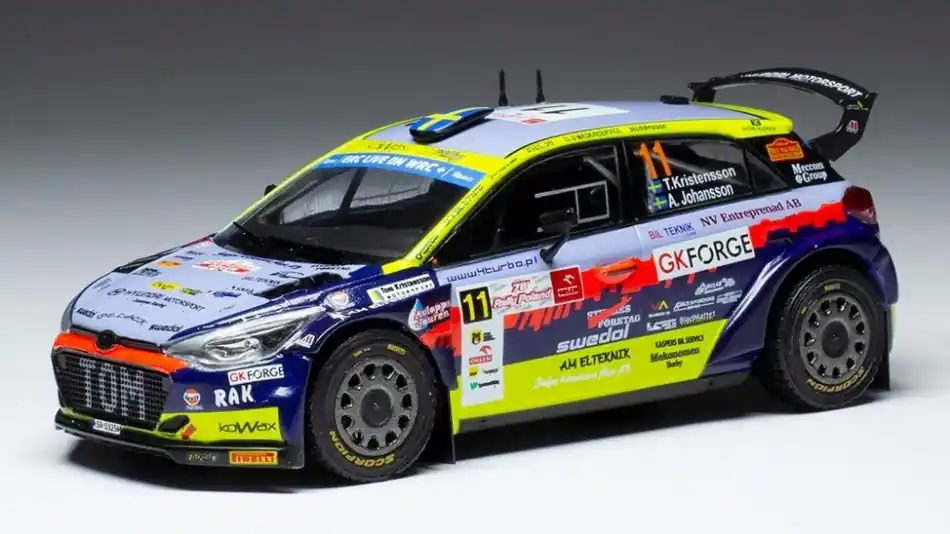Olcsó Hyundai i20 R5 n.11 Polen rally 2022 T. Kristensson - A. Johansson