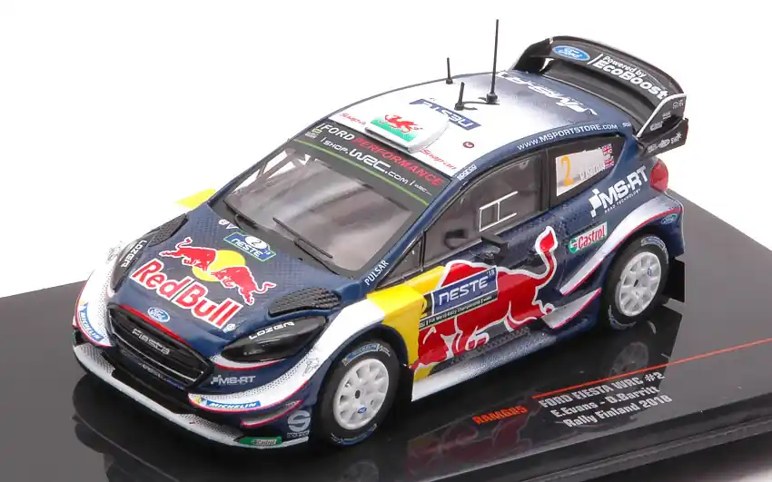 Ford Fiesta WRC Red Bull n.2 Finland rally 2018 E. Evans - D. Barritt Szezonális akció