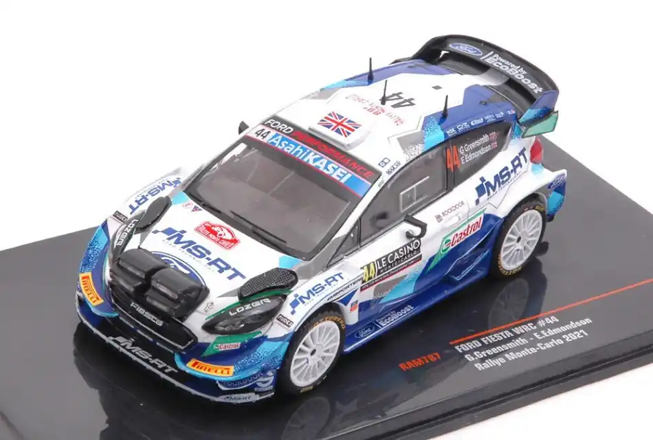 Kedvezményes ár Ford Fiesta WRC n.44 Monte-Carlo rally 2021 G. Greensmith - E. Edmondson