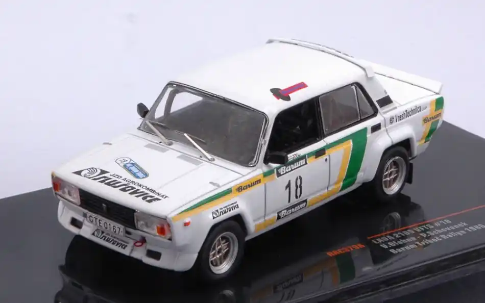 Lada 2105 VFTS n.18 Barum rally 1986 V. Blahna - P. Schovanek Vedd meg most