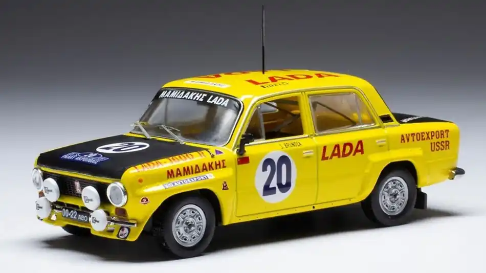 Lada 1600R n.20 Acropolis rally 1978 S. Brundza - A. Girdauskas Szuper akció