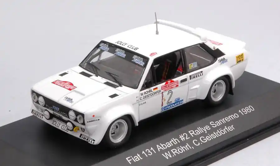 Fiat 131 Abarth n.2 Rally Sanremo 1980 W. Rohrl - C. Geistdorfer Olcsó