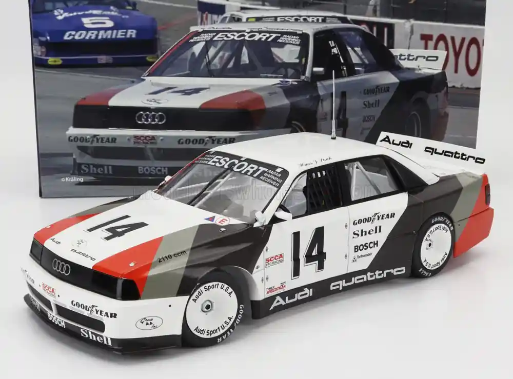 Audi 200 Quattro Team Audi Sport 14 Cleverland Trans-Am győztes 1988 H. J. Stuck Újra elérhető Biztonságos vásárlás