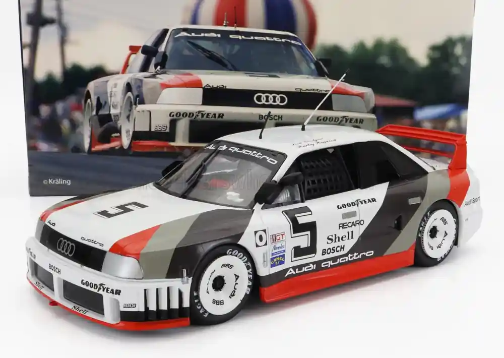 Audi 90 Quattro Team Audi Sport 5 500km Road America IMSA 1989 H. Haywood - S. Goodyear Újra elérhető Outlet