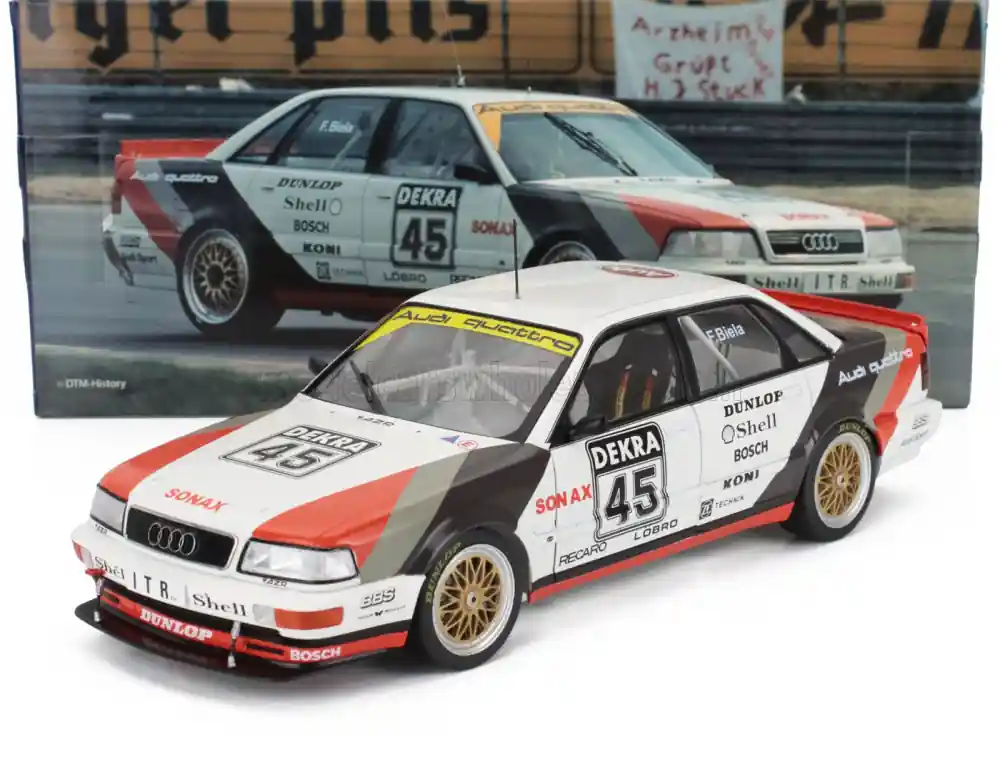 Bestseller Audi Quattro V8 Team AZR 45 DTM 1991 F. Biela Újra elérhető