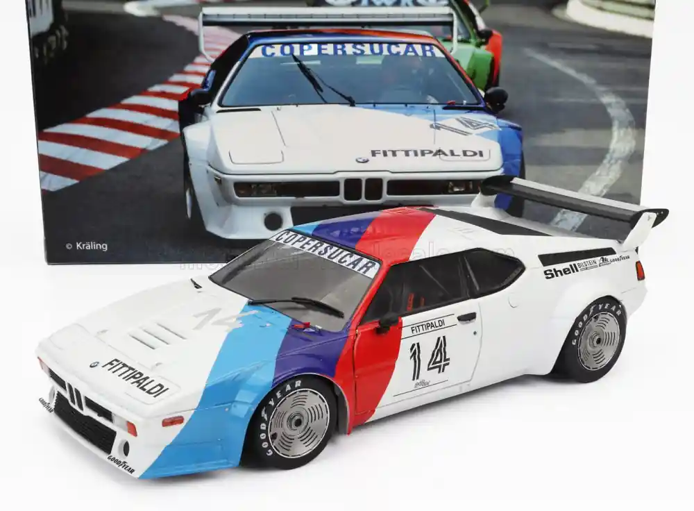BMW M1 M88 14 Procar Series 1979 E. Fittipaldi Újra elérhető Olcsóbb
