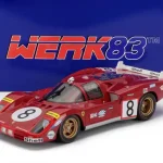Ferrari 512S Team Sefac 8 24h Le Mans 1970 A. Merziario - C. Regazzoni Újra elérhető Végkiárusítás