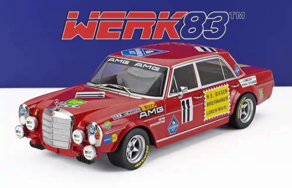 Mercedes-Benz 300 SEL 11 24h Paul Ricard 1971 H. Heyer - C. Schickentanz Újra elérhető Gyors kiszállítás