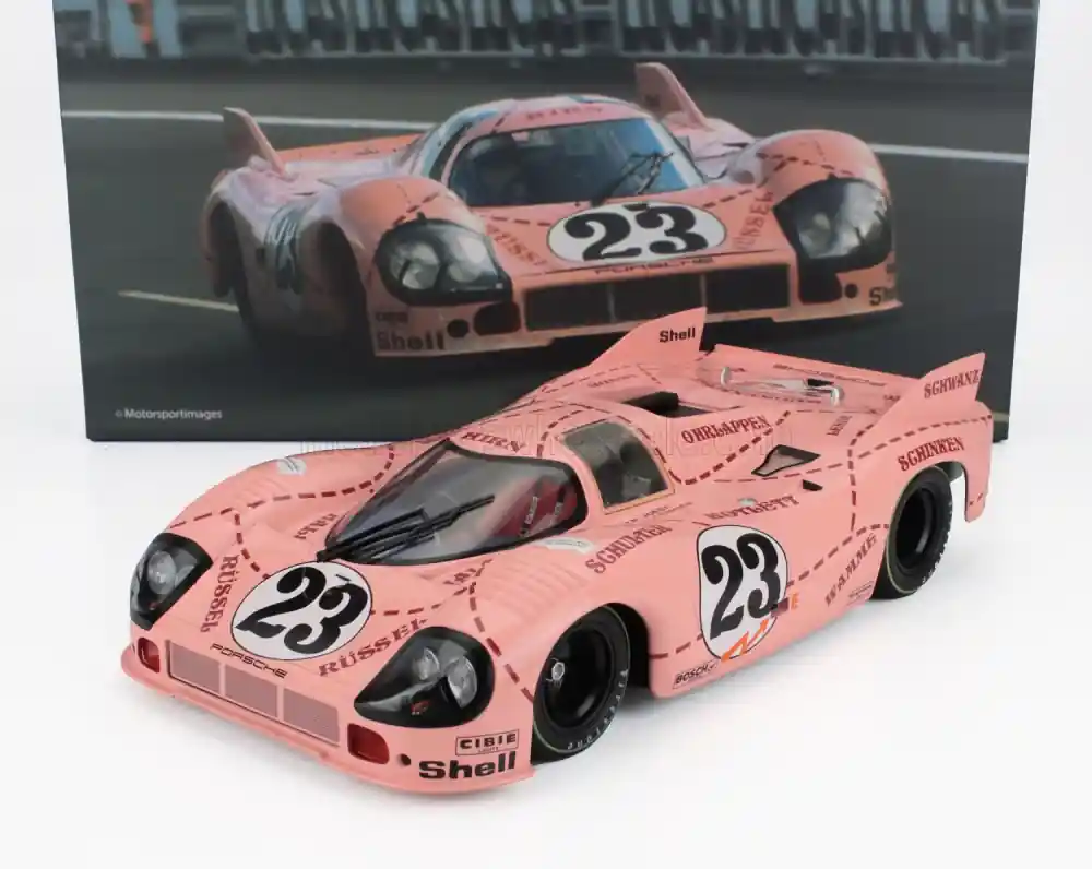 Korlátozott ajánlat Porsche 917/20 Team Martini Racing Ping Pig 23 24h Le Mans 1971 R. Jost - W. Kauhsen ‘Malac Porsche‘ feliratokkal Újra elérhető