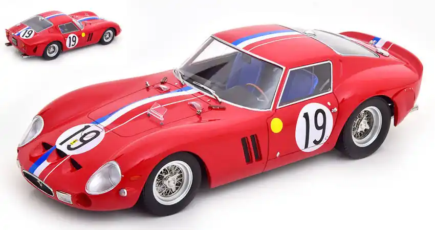 Akció Ferrari 250 GTO n.19 Le Mans 1962 P. Noblet - J. Guichet Újra elérhető