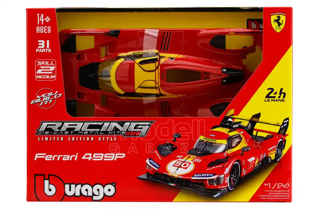 Ferrari 499P 50 24h Le Mans győztes 2024 A. Fuoco - M. Molina - N. Nielsen Rendeld meg most
