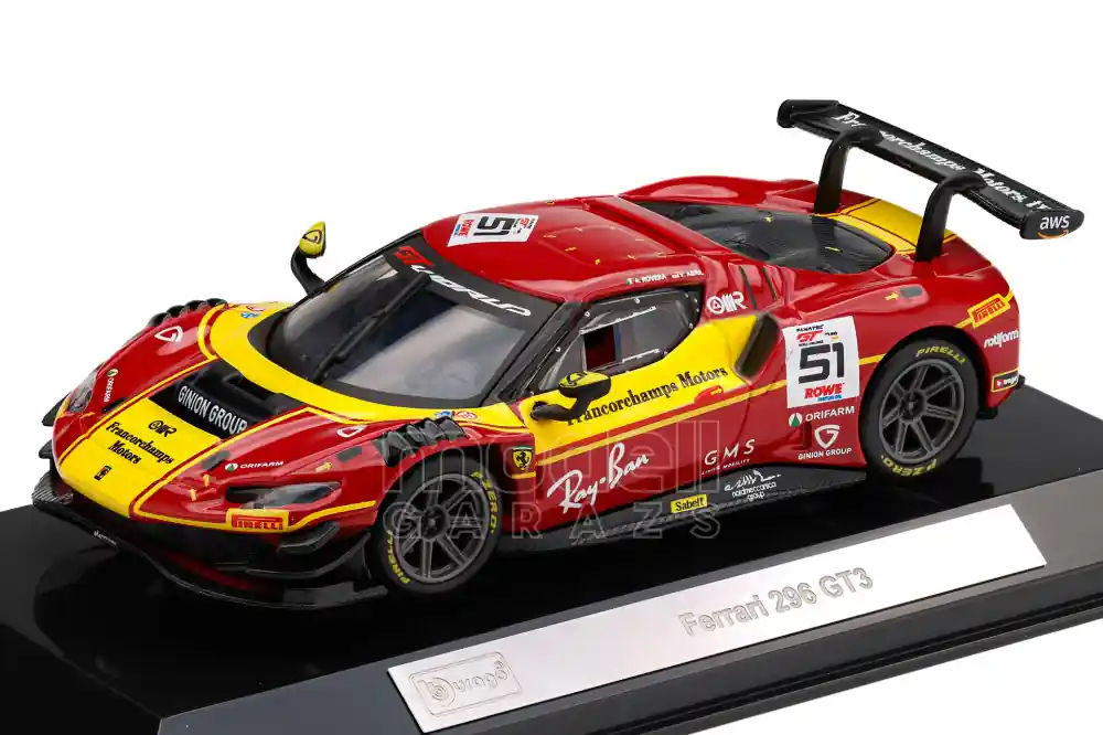 Ferrari 296 GT3 51 IMSA 2025 A. Rovera - A. Pierguidi - V. Abril vitrinnel Legjobb ár