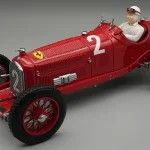 Alfa Romeo P3 Tipo B 2 German GP győztes 1932 R. Caracciola pilótával Szuper akció