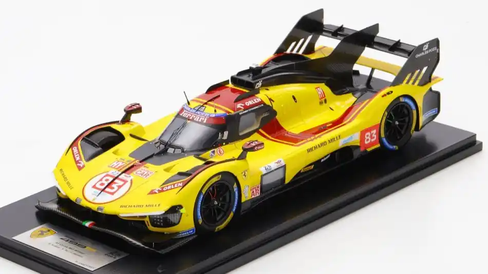 Ferrari 499P 83 Le Mans győztes 2025 R. Kubica - Y. Ye - Hanson Vásárlói kedvenc