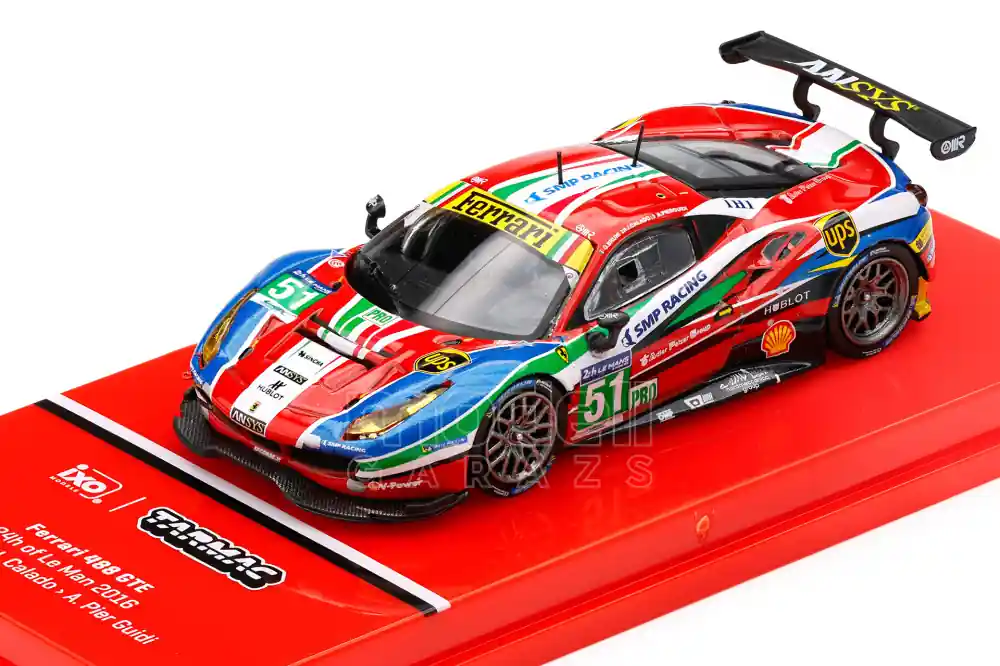 Ferrari 488 GTE 51 24h Le Mans 2016 G. Bruni - J. Calado Bestseller