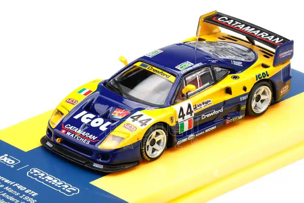 Biztonságos fizetés Ferrari F40 GTE 44 24h Le Mans 1996 L. Della Noce - A. Olofsson