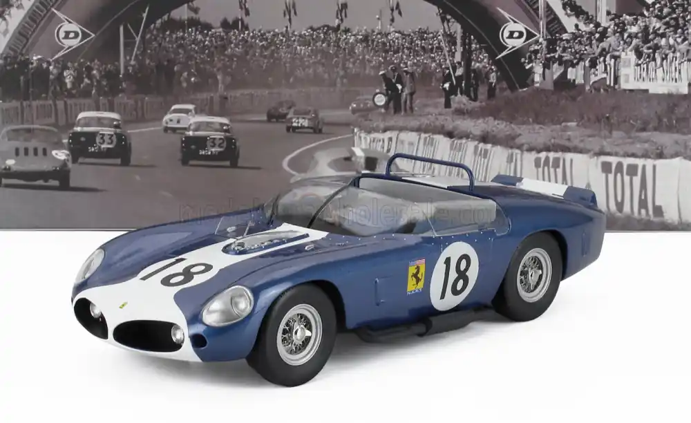 Akció Ferrari 250 TR61 18 24h Le Mans 1962 P. Ryan - J. Fulp