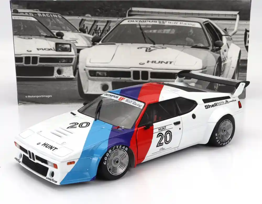Vedd meg online BMW M1 M88 20 Procar series 1979 J. Hunt