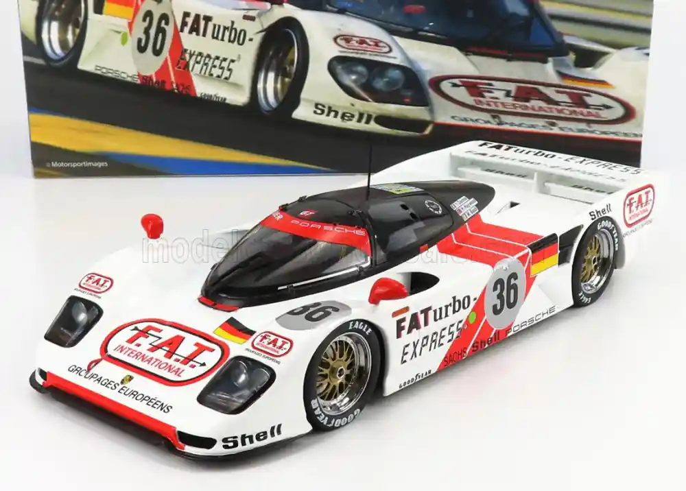 Porsche Dauer 962 36 24h Le Mans győztes 1994 M. Baldi - H. Haywood - Y. Dalmas Gyors kiszállítás