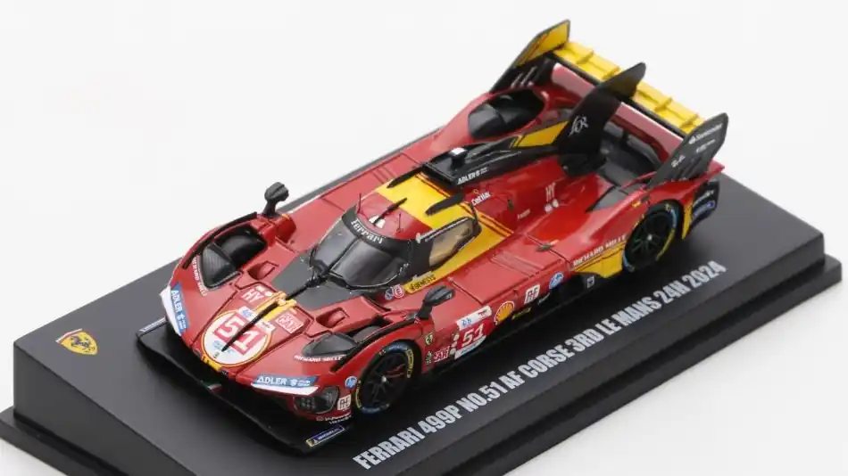 Azonnal elérhető Ferrari 499P 51 Le Mans 2024 A.P. Guidi - J. Calado - A. Giovinazzi