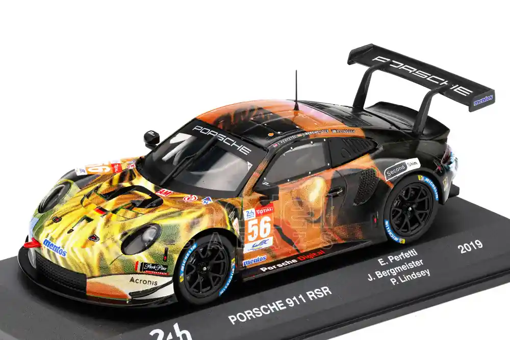 Vedd meg online Porsche 911 RSR 56 LMGTE AM Class győztes 24h Le Mans 2019 J. Bergmeister - P. Lindsey - E. Perfetti