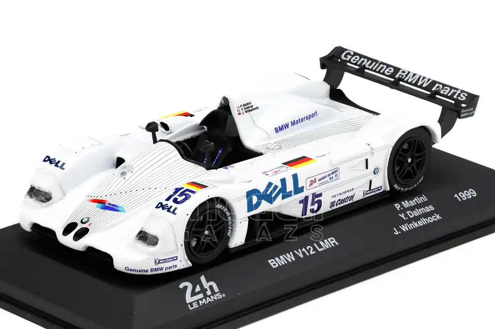 BMW V12 LMR 15 24h Le Mans győztes 1999 P. Martini - Y. Dalmas - J. Winkelhock Csak ma