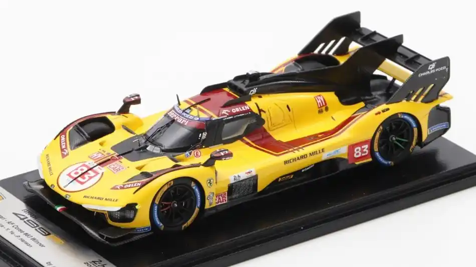 Vásárlói kedvenc Ferrari 499P 83 Le Mans győztes 2025 R. Kubica - Y. Ye - P. Hanson