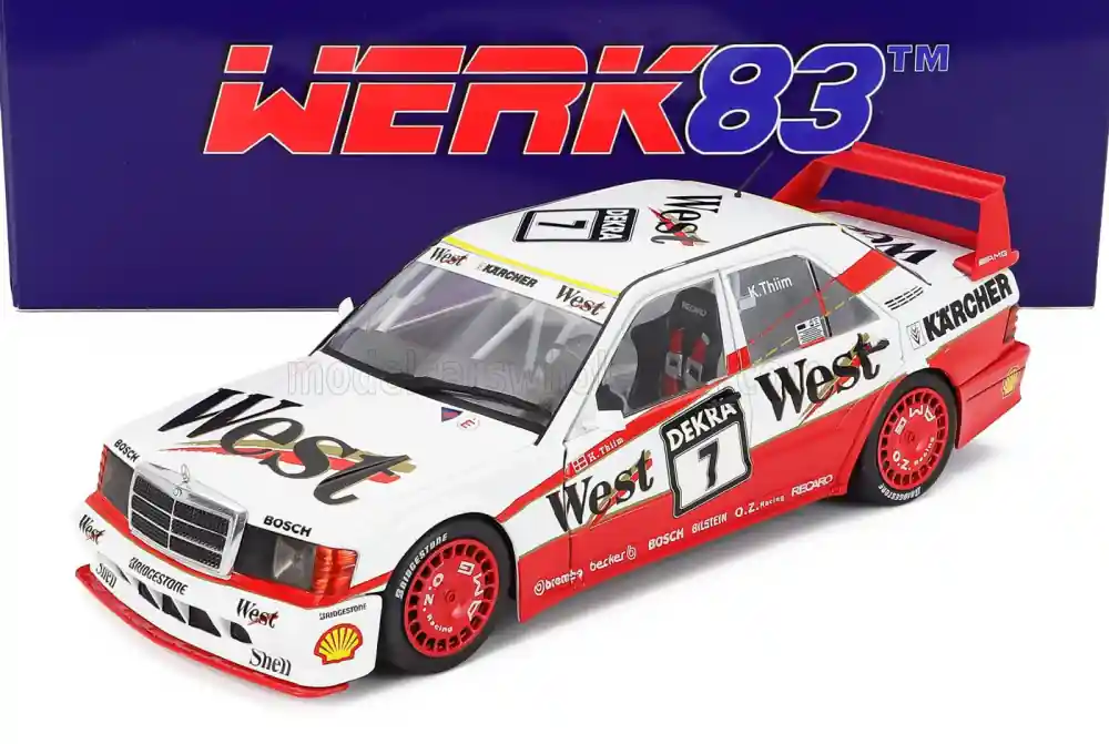 Expressz kézbesítés Mercedes-Benz 190E Evo II 2.5 16V 7 DTM 1991 K. Thiim