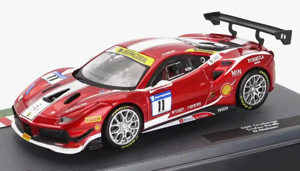 Ferrari 488 GTB 11 Challenge Trofeo Pirelli 2018 N. Nielsen Rendeld meg most