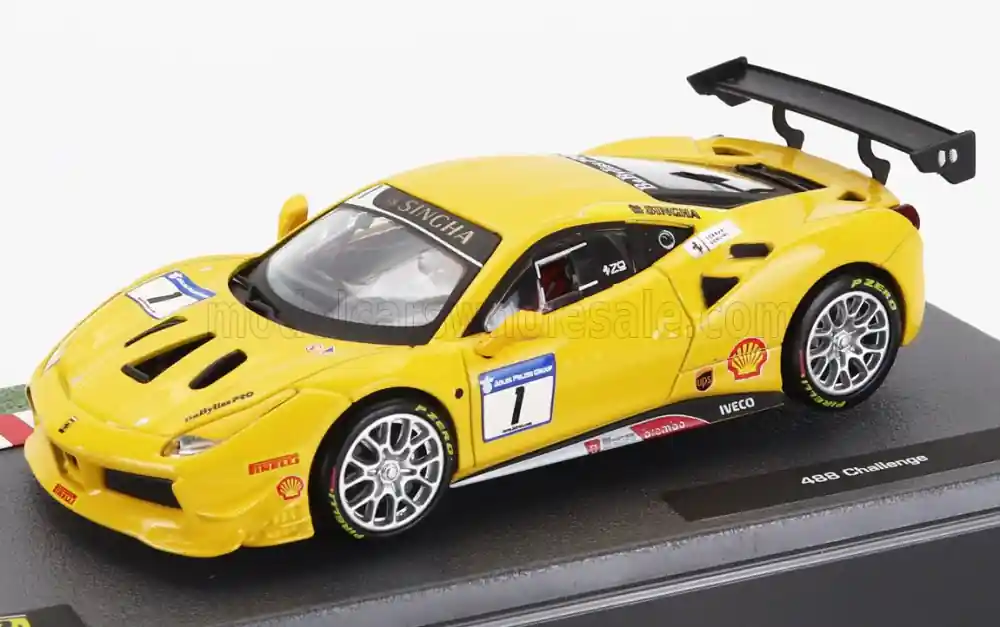 Árcsökkenés Ferrari 488 GT3 1 Challenge 2017