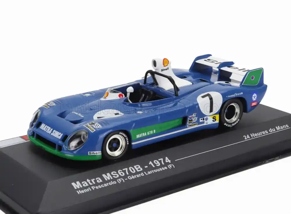 Matra MS670B 7 24h Le Mans győztes 1974 H. Pescarolo - G. Larrousse Prémium