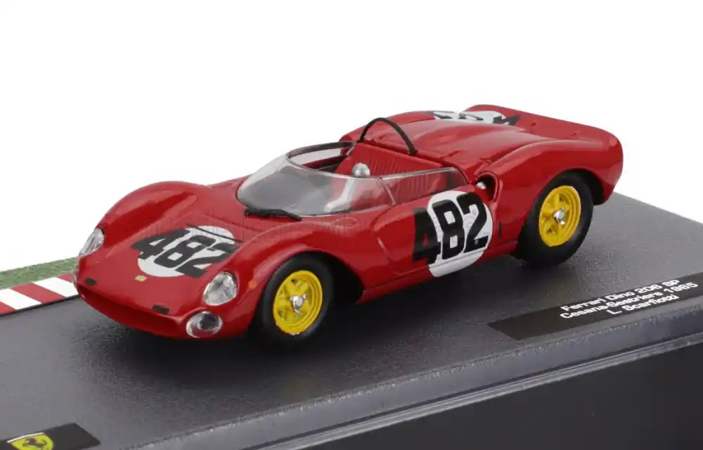 Ferrari Dino 206 SP 482 Cesana Sestriere győztes 1965 L. Scarfiotti Outlet