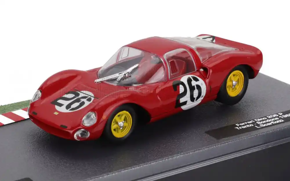 Azonnal elérhető Ferrari Dino 206 SP 26 Trento-Bondone győztes 1965 L. Scarfiotti