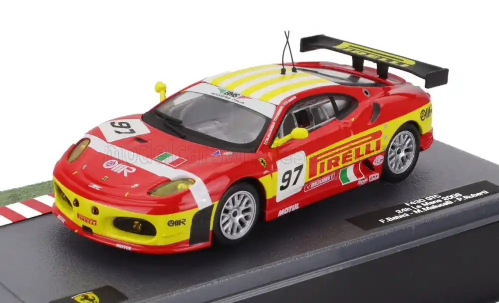 Ferrari F430GT 97 LMGT2 24h Le Mans 2008 M. Malucelli - P. Ruberti - F. Babini Vásárlói kedvenc