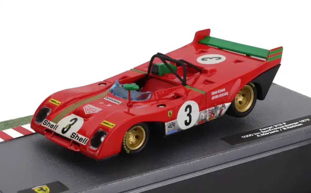 Ferrari 312PB 3 1000km Spa Francorchamps győztes 1972 B. Redman - A. Merzario Nézd meg most