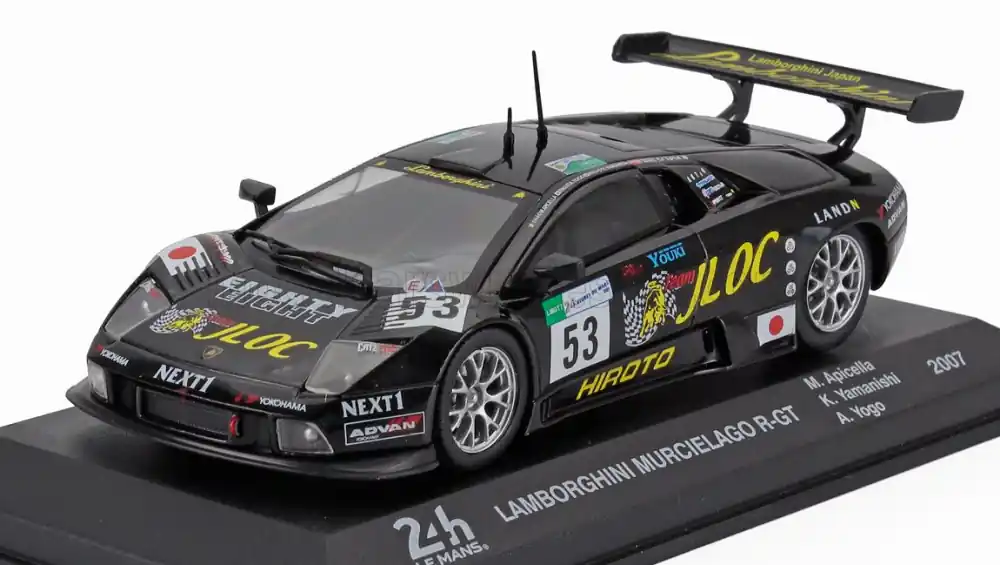 Prémium Lamborghini Murciélago R-GT 53 24h Le Mans 2007 K. Yamanishi - A. Yogo