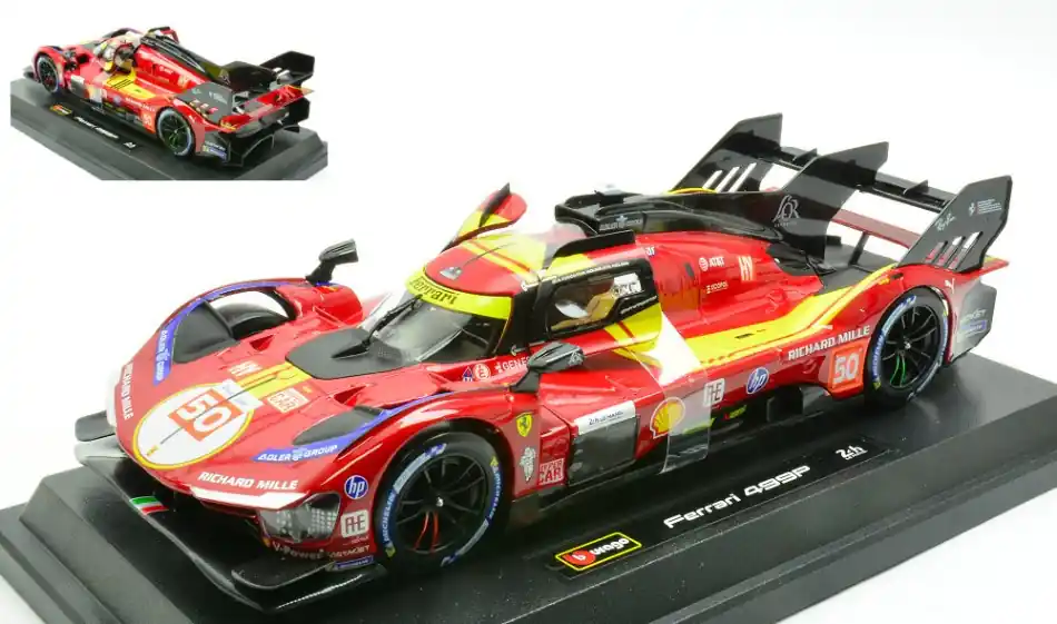 Expressz kézbesítés Ferrari 499P 50 Le Mans 2025 A. Fuoco - N. Nielsen - M. Molina