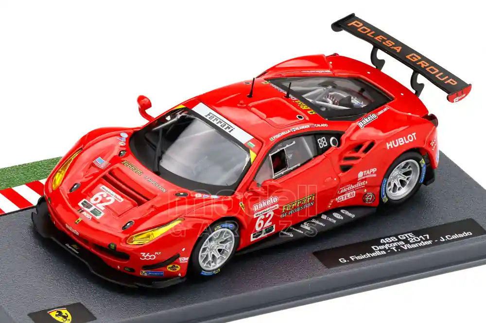 Alacsony ár Ferrari 488 GTE 62 24h Daytona 2017 G. Fisichella - J. Calado - T. Vilander