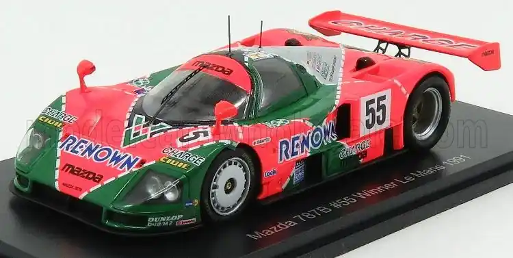 Mazda 787B 55 24h Le Mans győztes 1991 B. Gachot - J. Herbert - V. Weidler Szezonális akció