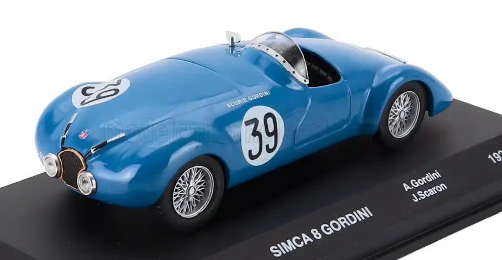 Simca 8 Gordini 39 24h Le Mans 1939 A. Gordini - J. Scaron Olcsóbb