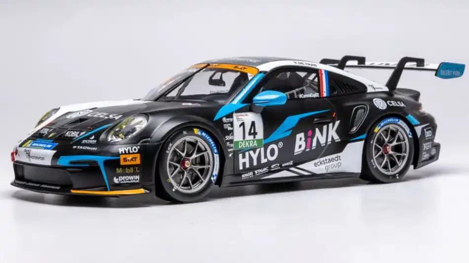 Gyors kiszállítás Porsche 911 GT3 Cup 14 Oschersleben 2024 R. de Haan