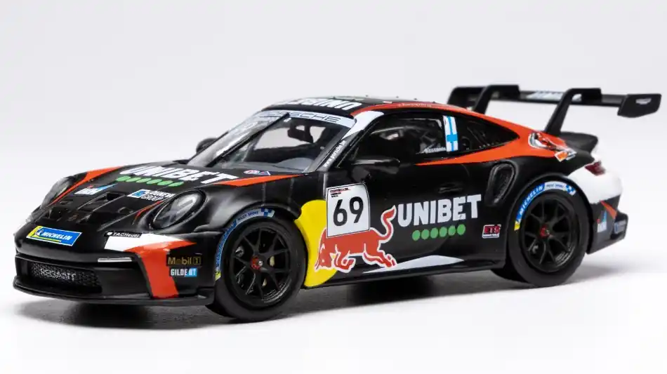 Kiárusítás Porsche 911 GT3 Cup (992) 69 Zolder győztes 2024 K. Rovanperä
