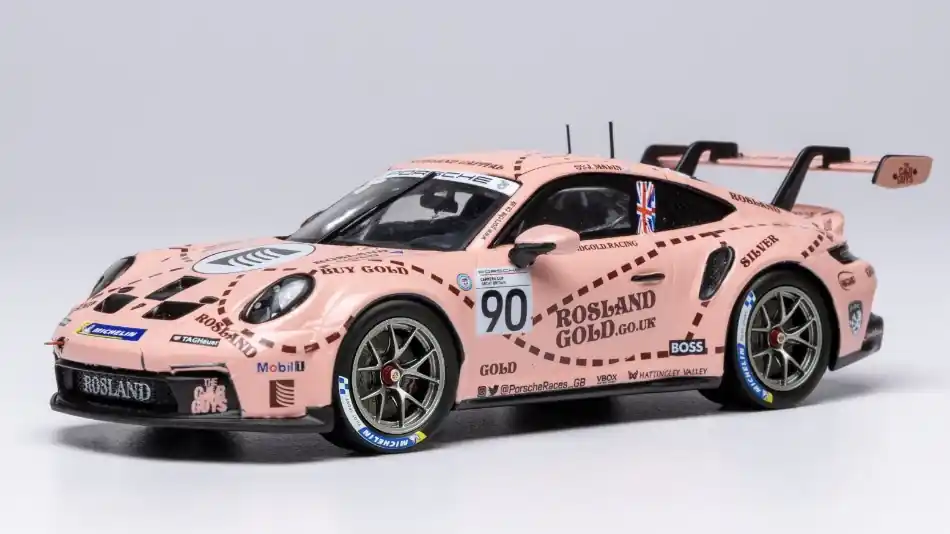 Népszerű Porsche 911 GT3 Cup (992) 90 Brands Hatch 2023 J. Malin