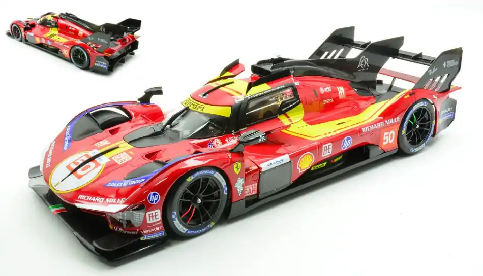 Kedvezmény Ferrari 499P 50 Le Mans 2025 A. Fuoco - N. Nielsen - M. Molina