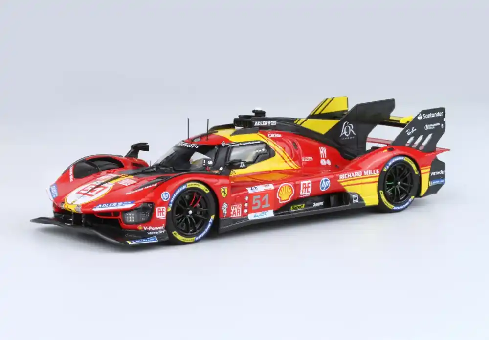 Csak ma Ferrari 499P Team Ferrari AF Corse 51 24h Le Mans 2024 A.P. Guidi - J. Calado - A. Giovinazzi Limitált
