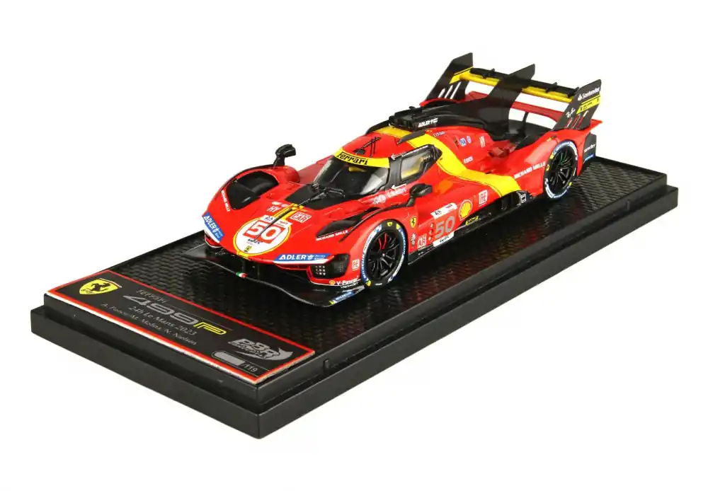 Gyors szállítás Ferrari 499P Team Ferrari AF Corse 50 24h Le Mans 2023 A. Fuoco - M. Molina - N. Nielsen Limitált
