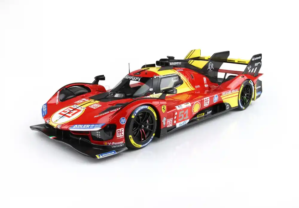 Biztonságos fizetés Ferrari 499P Team Ferrari AF Corse 51 24h Le Mans 2024 A.P. Guidi - J. Calado - A. Giovinazzi (vitrinnel) Limitált