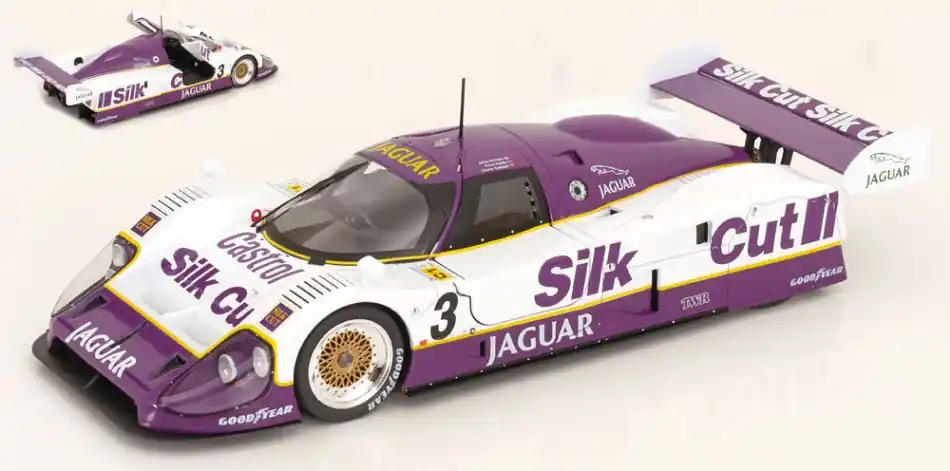 Jaguar XJR-12 24h Le Mans győztes 1990 M. Brundle -J. Nielsen - P. Cobb Szuper akció