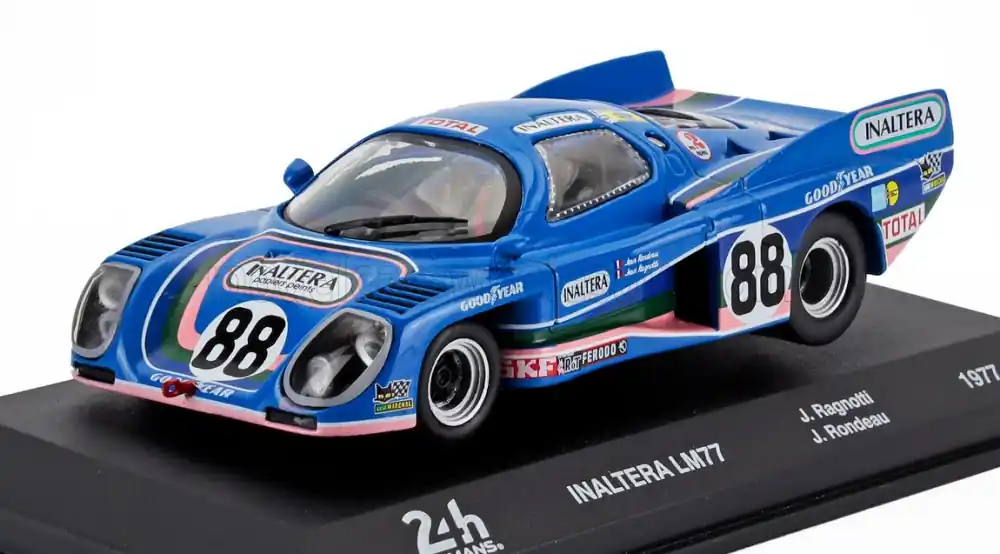 Inaltera LM77 88 GTP class 24h Le mans győztes 1977 J. Ragnotti - J. Rondeau Akció